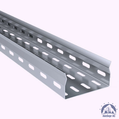 Лоток кабельный перфорированный 400х100 оцинкованный s=1.0 купить  в Кирове
